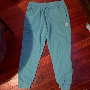 Adidas men’s Teal Sweatpants